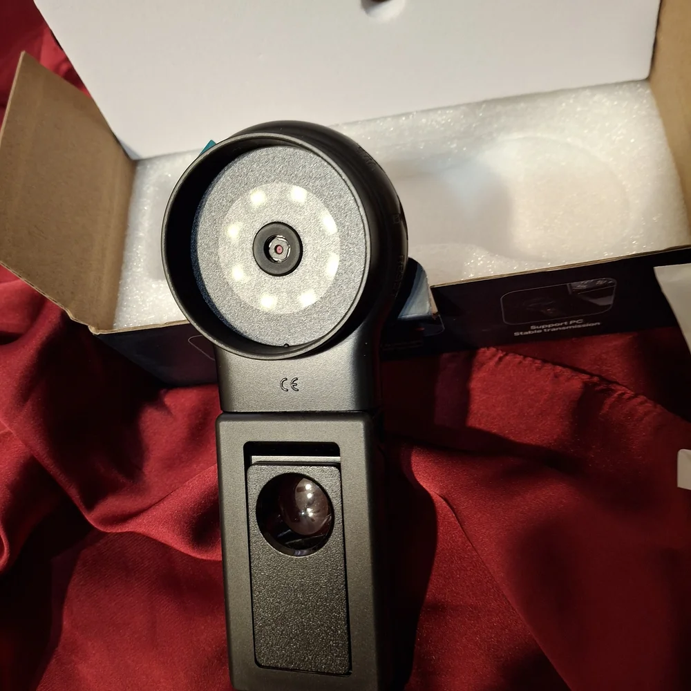 Advanced Digital Microscope - Black Perfect For Identifing Marks On Jewelry NIB